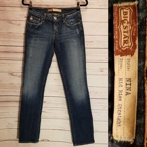 Nearly New Nina Mid Rise Straight Jeans 26R